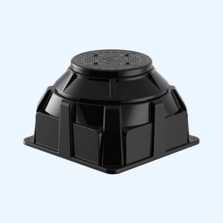 КОД 2 H600 Колодец оперативного доступа с крышкой D 560 мм Полимер